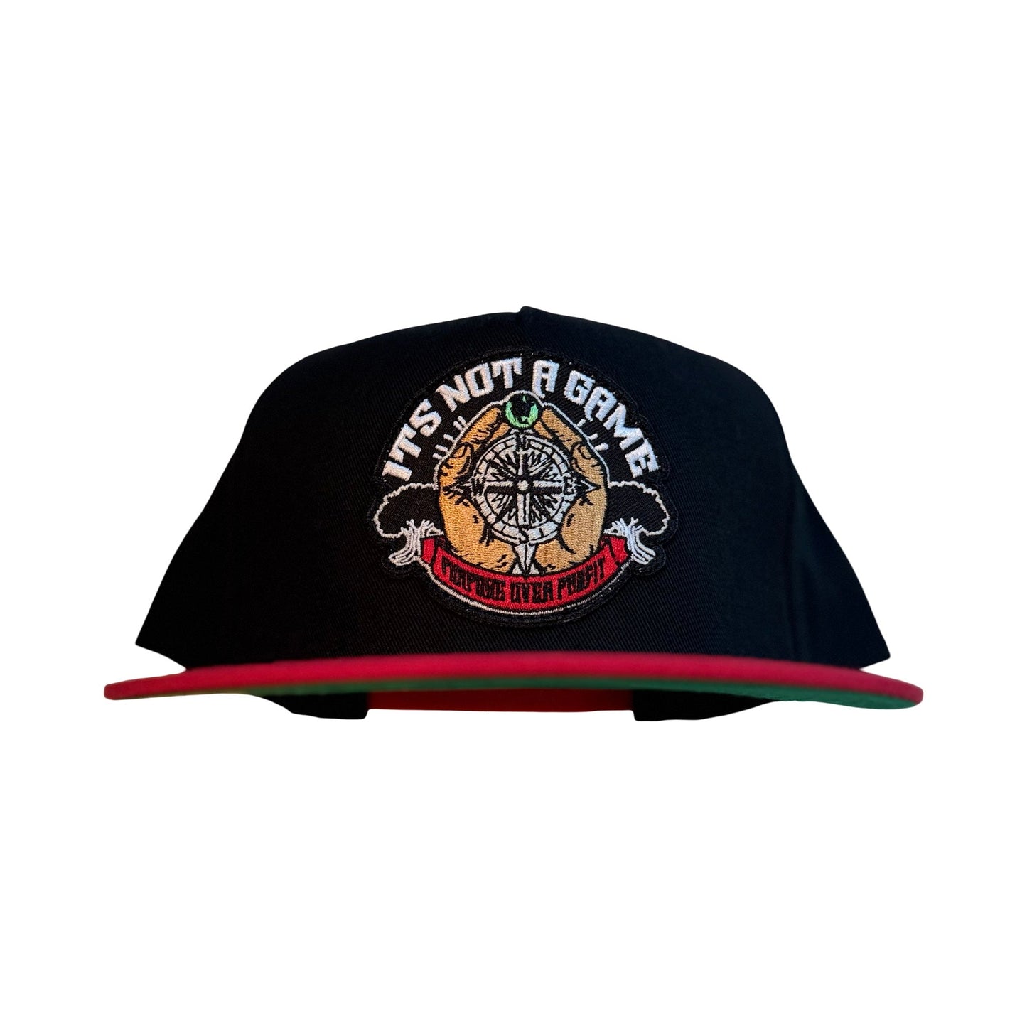 Purpose Over Profit Snapback Caps - It's Not A Game Apparel™
