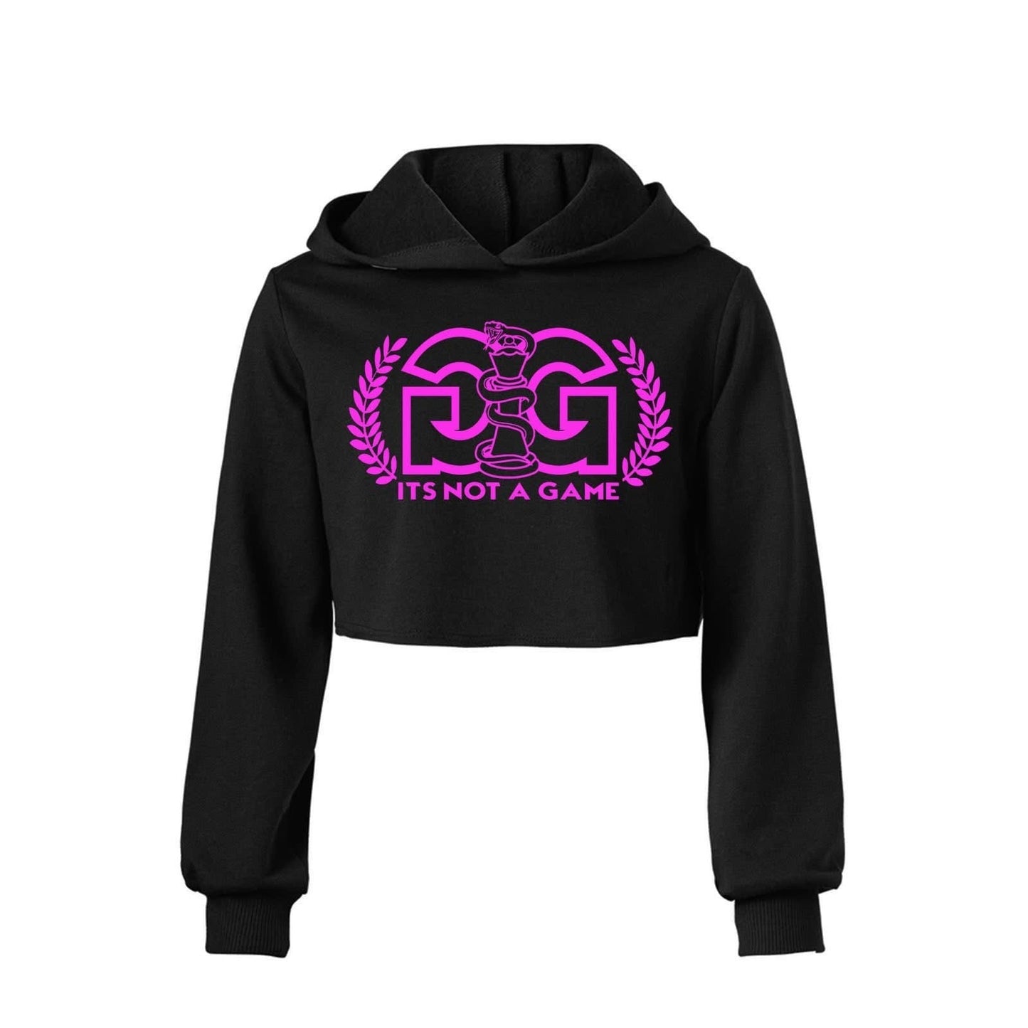 Women's Crown Cobra Crop Top Set - It's Not A Game Apparel™