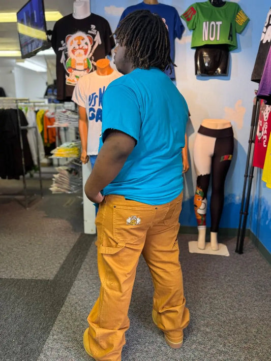 Baby Blue Custom Graphic Tees for Men - INAG™