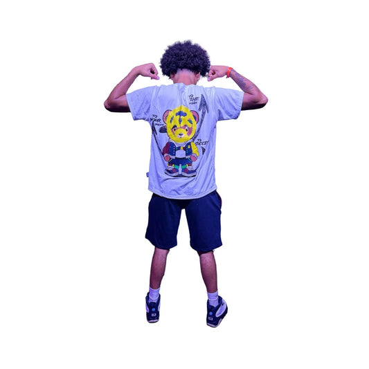 Multicolor Bear Collection T Shirt|Custom Colorful Graphic Tees - It's Not A Game Apparel™