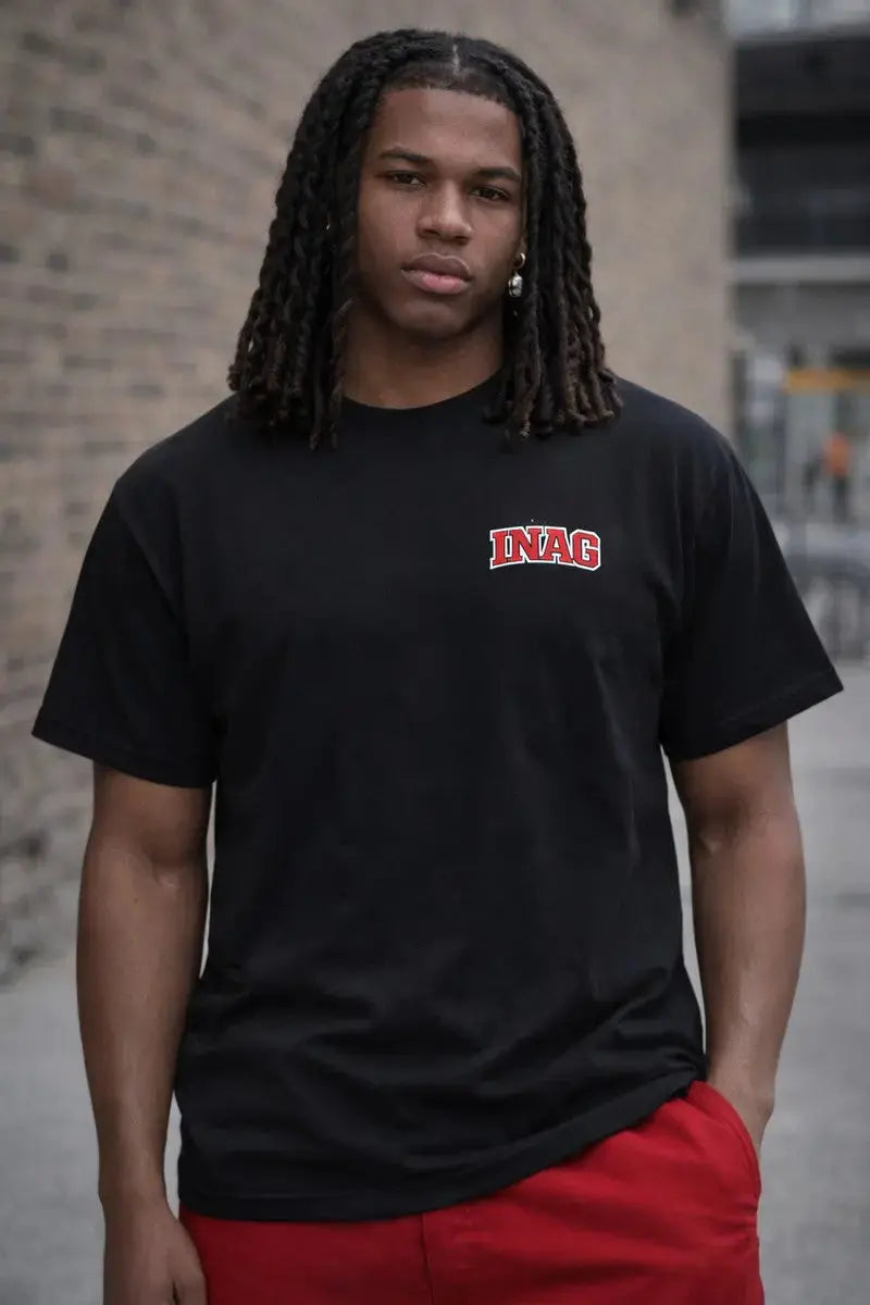 Black Graphic T Shirt – INAG - INAG streetwear
