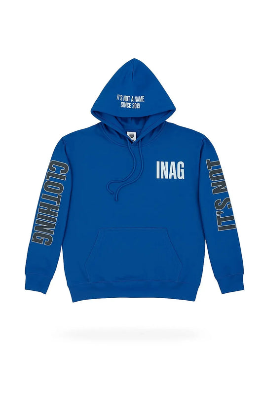 Royal Blue Hoodie Men – Blue Streetwear Hoodie Unisex - INAG™