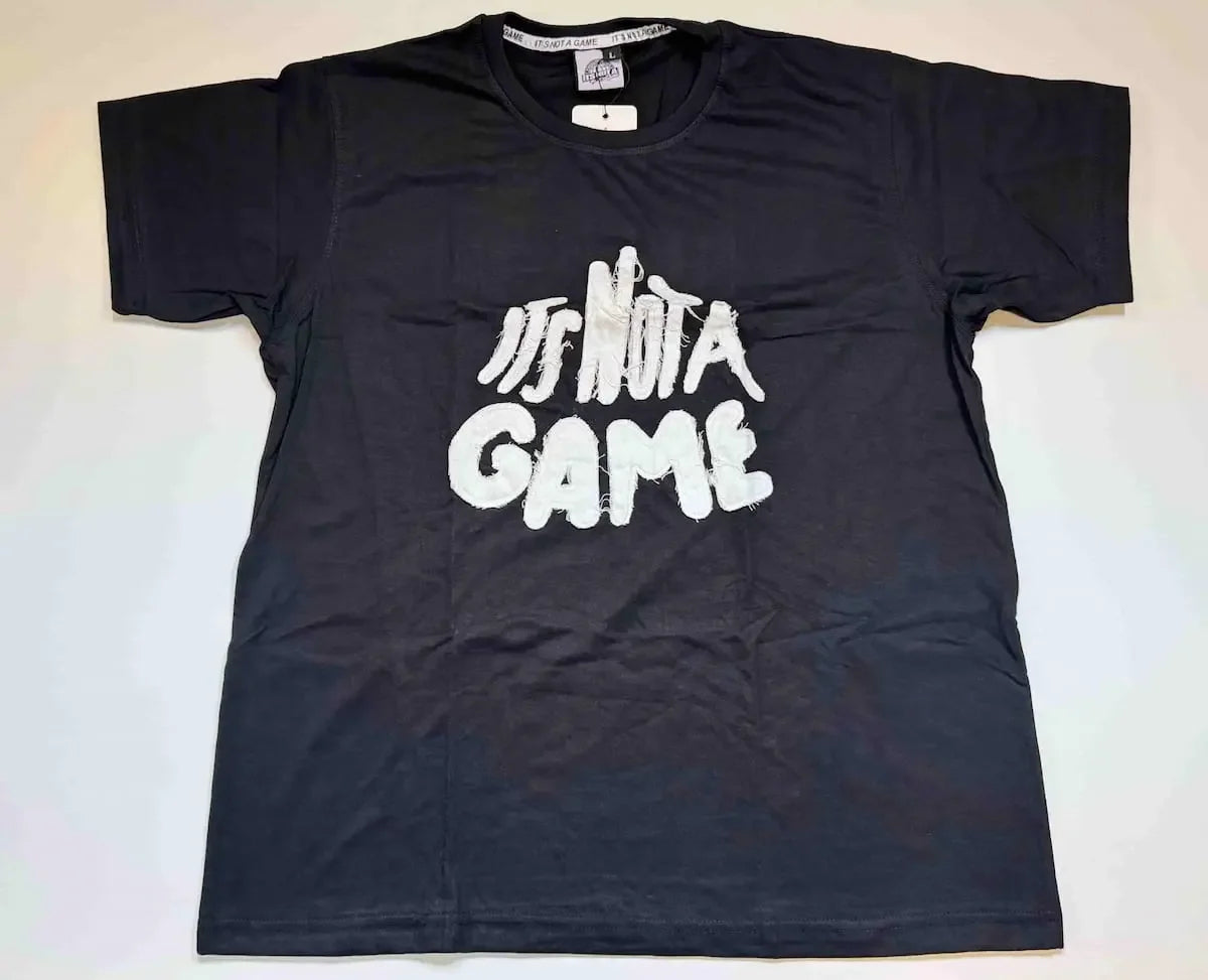 Black Graphic Tee- Unisex Streetwear Shirt