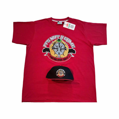 Mens Graphic Tees | Purpose Over Profit Embroidered T-Shirt | INAG - INAG™