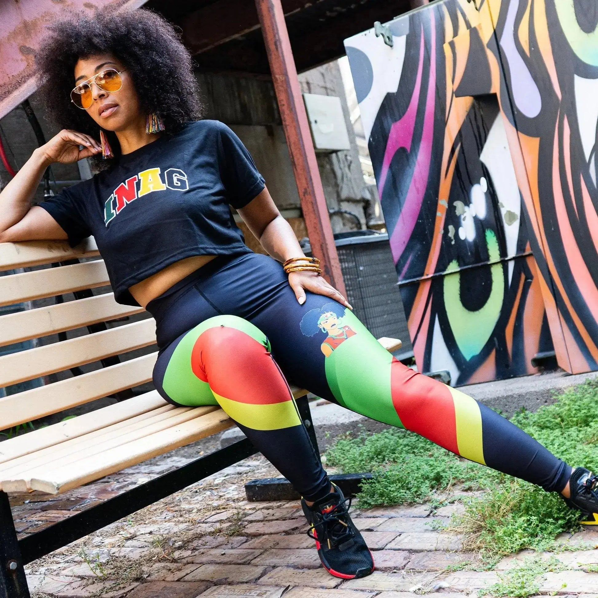 INAG Juneteenth Crop Top - INAG™