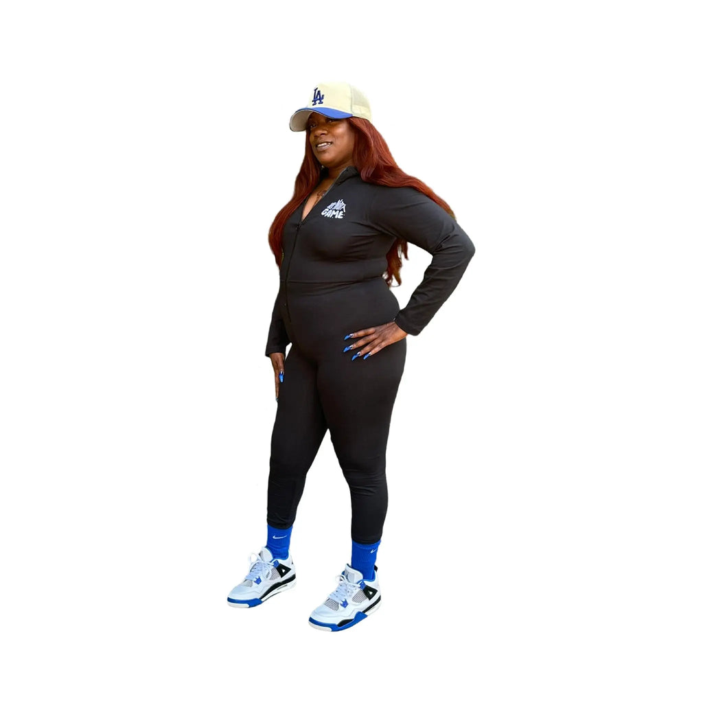 "Women's Custom Body jumpsuit|Personalized One Piece Outfit for Streetwear Fashion - It's Not A Game Apparel™